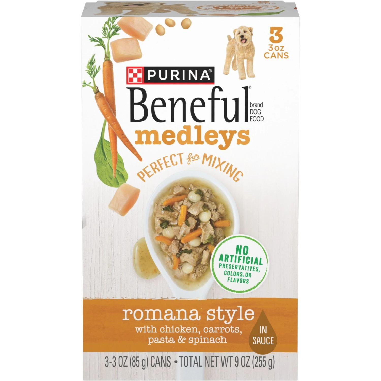 Purina Beneful Medleys Romana Style Canned Dog Food 3 Purina Beneful Medleys Romana Style Canned Dog Food