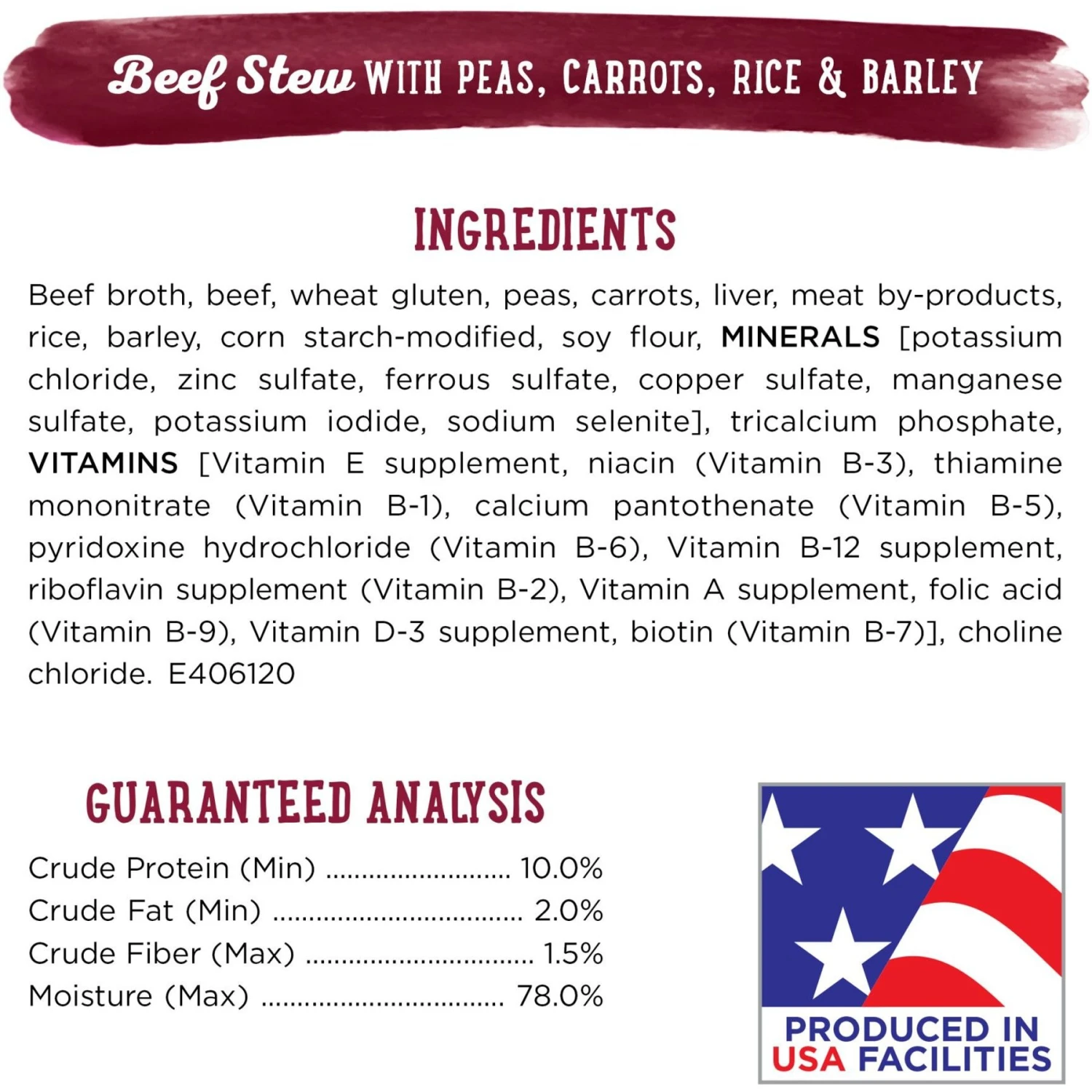 Purina Beneful Prepared Meals Beef Stew With Peas, Carrots, Rice & Barley Wet Dog Food 7 Purina Beneful Prepared Meals Beef Stew With Peas, Carrots, Rice & Barley Wet Dog Food - Image 5