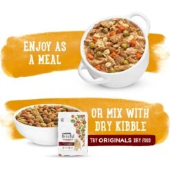 Purina Beneful Prepared Meals Chicken Stew With Rice, Carrots, Peas & Barley Wet Dog Food -Blue Buffalos Shop 100169 PT5. AC SS1800 V1700161197