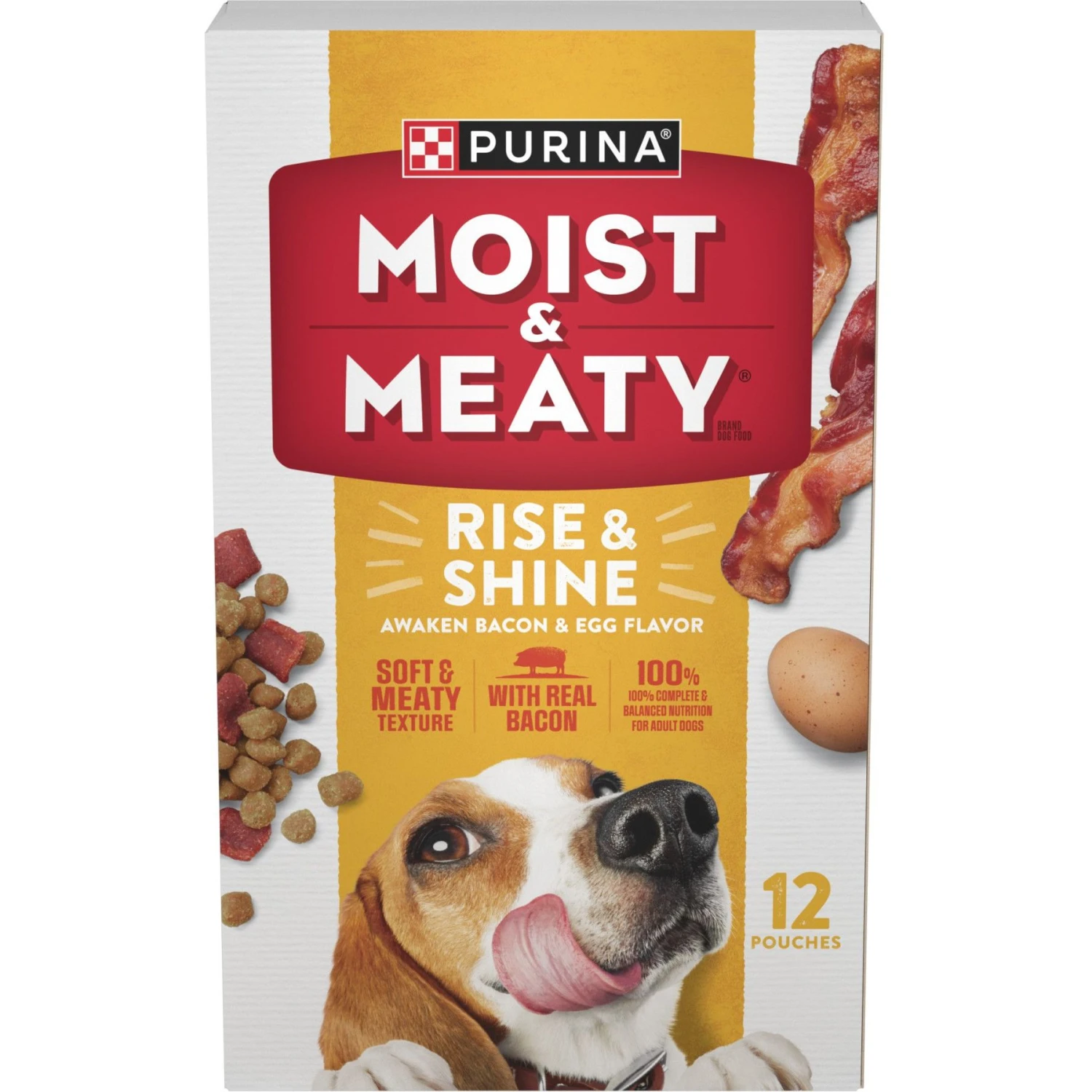 Moist & Meaty Rise & Shine Awaken Bacon & Egg Flavor Dry Dog Food 3 Moist & Meaty Rise & Shine Awaken Bacon & Egg Flavor Dry Dog Food