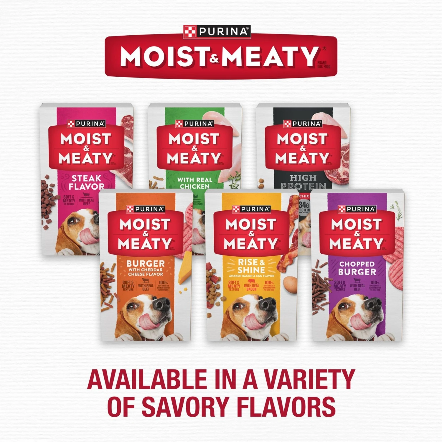 Moist & Meaty Rise & Shine Awaken Bacon & Egg Flavor Dry Dog Food 9 Moist & Meaty Rise & Shine Awaken Bacon & Egg Flavor Dry Dog Food - Image 7