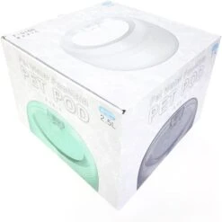 GroovyPets 2.5-L Translucent Pet Drinking Water Fountain Waterer For Cats & Dogs -Blue Buffalos Shop 1016934 PT8. AC SS1800 V1700598746