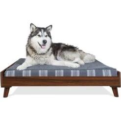 FurHaven Jumbo Modern Dog & Cat Bed Frame, 40-in -Blue Buffalos Shop 1021958 PT2. AC SS1800 V1701452866