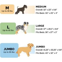 FurHaven Jumbo Modern Dog & Cat Bed Frame, 40-in -Blue Buffalos Shop 1021958 PT3. AC SS1800 V1701452867