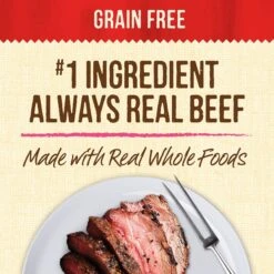 Merrick Lil' Plates Grain-Free Small Breed Wet Dog Food Teeny Texas Steak Tips Dinner -Blue Buffalos Shop 102310 PT2. AC SS1800 V1647898083