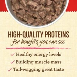 Merrick Lil' Plates Grain-Free Small Breed Wet Dog Food Teeny Texas Steak Tips Dinner -Blue Buffalos Shop 102310 PT4. AC SS1800 V1647901650