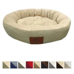 American Kennel Club AKC Casablanca Bolster Cat & Dog Bed -Blue Buffalos Shop 106537 PT2. AC SS1800 V1566250338