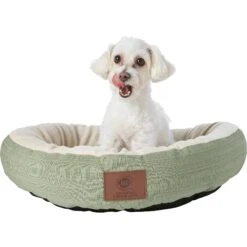 American Kennel Club AKC Casablanca Bolster Cat & Dog Bed -Blue Buffalos Shop 106537 PT5. AC SS1800 V1569517966