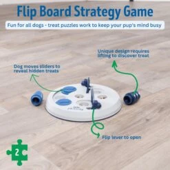 TRIXIE Activity Flip Board Activity Strategy Game Dog Toy 12 TRIXIE Activity Flip Board Activity Strategy Game Dog Toy -Blue Buffalos Shop 107251 PT3. AC SS1800 V1686333121