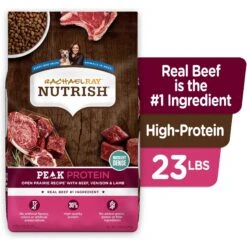 Rachael Ray Nutrish PEAK Open Prairie Recipe With Beef, Venison & Lamb Natural Grain-Free Dry Dog Food 12 Rachael Ray Nutrish PEAK Open Prairie Recipe With Beef, Venison & Lamb Natural Grain-Free Dry Dog Food -Blue Buffalos Shop 108502 PT1. AC SS1800 V1657655131
