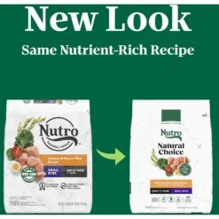 Nutro Natural Choice Small Bites Adult Chicken & Brown Rice Recipe Dry Dog Food -Blue Buffalos Shop 109418 PT2. AC SS1800 V1691417083