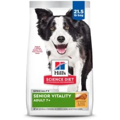 Hill's Science Diet Adult 7+ Senior Vitality Chicken Recipe Dry Dog Food