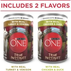 Purina ONE SmartBlend True Instinct Tender Cuts In Gravy Variety Pack Canned Dog Food -Blue Buffalos Shop 111092 PT1. AC SS1800 V1671734991
