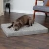 FurHaven NAP Deluxe Memory Foam Pillow Dog Bed With Removable Cover