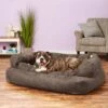 Snoozer Pet Products Luxury Overstuffed Cat & Dog Bed With Removable Cover -Blue Buffalos Shop 113112 MAIN. AC SS1800 V1566312152