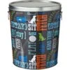 Paw Prints Pet Food Storage Bin, Word Design -Blue Buffalos Shop 113775 MAIN. AC SS1800 V1521735845