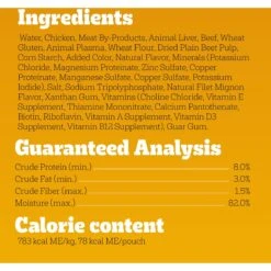 Pedigree Choice Cuts Filet Mignon Flavor In Gravy Adult Wet Dog Food -Blue Buffalos Shop 114170 PT4. AC SS1800 V1489177341