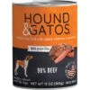 Hound & Gatos 98% Beef Grain-Free Canned Dog Food