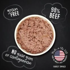 Hound & Gatos 98% Beef Grain-Free Canned Dog Food -Blue Buffalos Shop 115037 PT3. AC SS1800 V1594837570