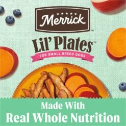 Merrick Lil' Plates Grain-Free Small Breed Dry Dog Food Senior Real Chicken + Sweet Potato Recipe -Blue Buffalos Shop 117751 PT4. AC SS1800 V1687787558