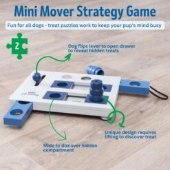 TRIXIE Mini Mover Activity Strategy Game Dog Toy, Level 3 14 TRIXIE Mini Mover Activity Strategy Game Dog Toy, Level 3 -Blue Buffalos Shop 118961 PT3. AC SS1800 V1686340119