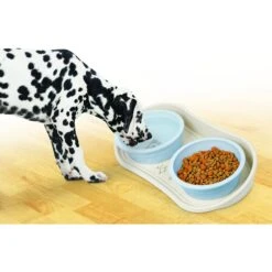 Pet Parade Non-Skid Dog Bowl Tray -Blue Buffalos Shop 120358 PT3. AC SS1800 V1627618599
