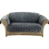 Sure Fit Deluxe Loveseat Cover -Blue Buffalos Shop 121085 MAIN. AC SS1800 V1501274762