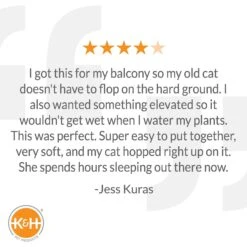 K&H Pet Products Comfy Pet Cot Elevated Pet Bed 18 K&H Pet Products Comfy Pet Cot Elevated Pet Bed -Blue Buffalos Shop 121207 PT7. AC SS1800 V1626391616