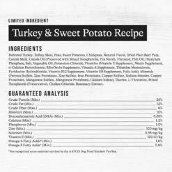 American Journey Limited Ingredient Turkey & Sweet Potato Recipe Grain-Free Dry Dog Food -Blue Buffalos Shop 121242 PT8. AC SS1800 V1665684749