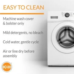 K&H Pet Products Original Bolster Pet Cot Elevated Dog Bed, Chocolate -Blue Buffalos Shop 121246 PT6. AC SS1800 V1620835637