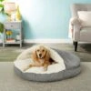 Snoozer Pet Products Luxury Microsuede Cozy Cave Dog & Cat Bed -Blue Buffalos Shop 122251 MAIN. AC SS1800 V1566407471
