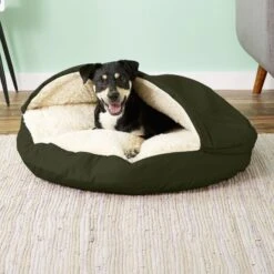 Snoozer Pet Products Cozy Cave Covered Cat & Dog Bed With Removable Cover