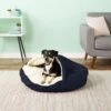 Snoozer Pet Products Cozy Cave Orthopedic Covered Cat & Dog Bed With Removable Cover -Blue Buffalos Shop 122451 MAIN. AC SS1800 V1566415230