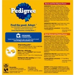 Pedigree Chopped Ground Dinner Variety Pack Featuring Bacon Adult Wet Dog Food 11 Pedigree Chopped Ground Dinner Variety Pack Featuring Bacon Adult Wet Dog Food -Blue Buffalos Shop 123263 PT2. AC SS1800 V1588880179