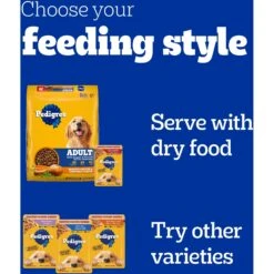 Pedigree Chopped Ground Dinner Variety Pack Featuring Bacon Adult Wet Dog Food 17 Pedigree Chopped Ground Dinner Variety Pack Featuring Bacon Adult Wet Dog Food -Blue Buffalos Shop 123263 PT8. AC SS1800 V1588880280