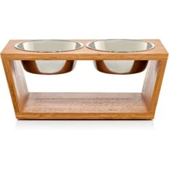 Pawfect Pets Premium Non-Skid Elevated Dog & Cat Bowl -Blue Buffalos Shop 127480 PT6. AC SS1800 V1627615036