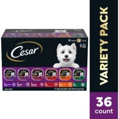 Cesar Classic Loaf In Sauce Variety Pack Grain-Free Small Breed Adult Wet Dog Food Trays -Blue Buffalos Shop 128536 PT2. AC SS1800 V1695653120