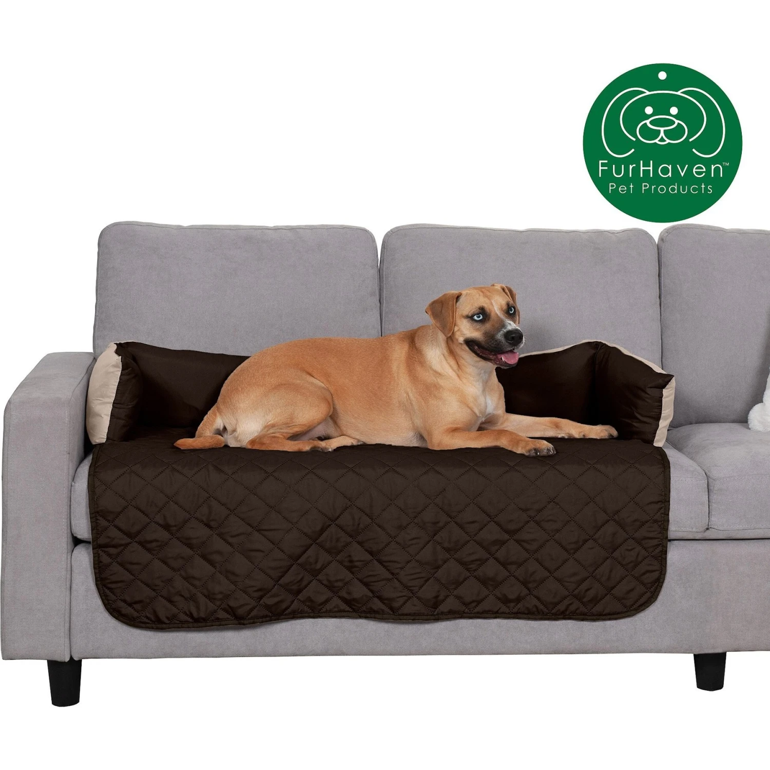 FurHaven Sofa Buddy Dog & Cat Bed Furniture Cover 4 FurHaven Sofa Buddy Dog & Cat Bed Furniture Cover - Image 2