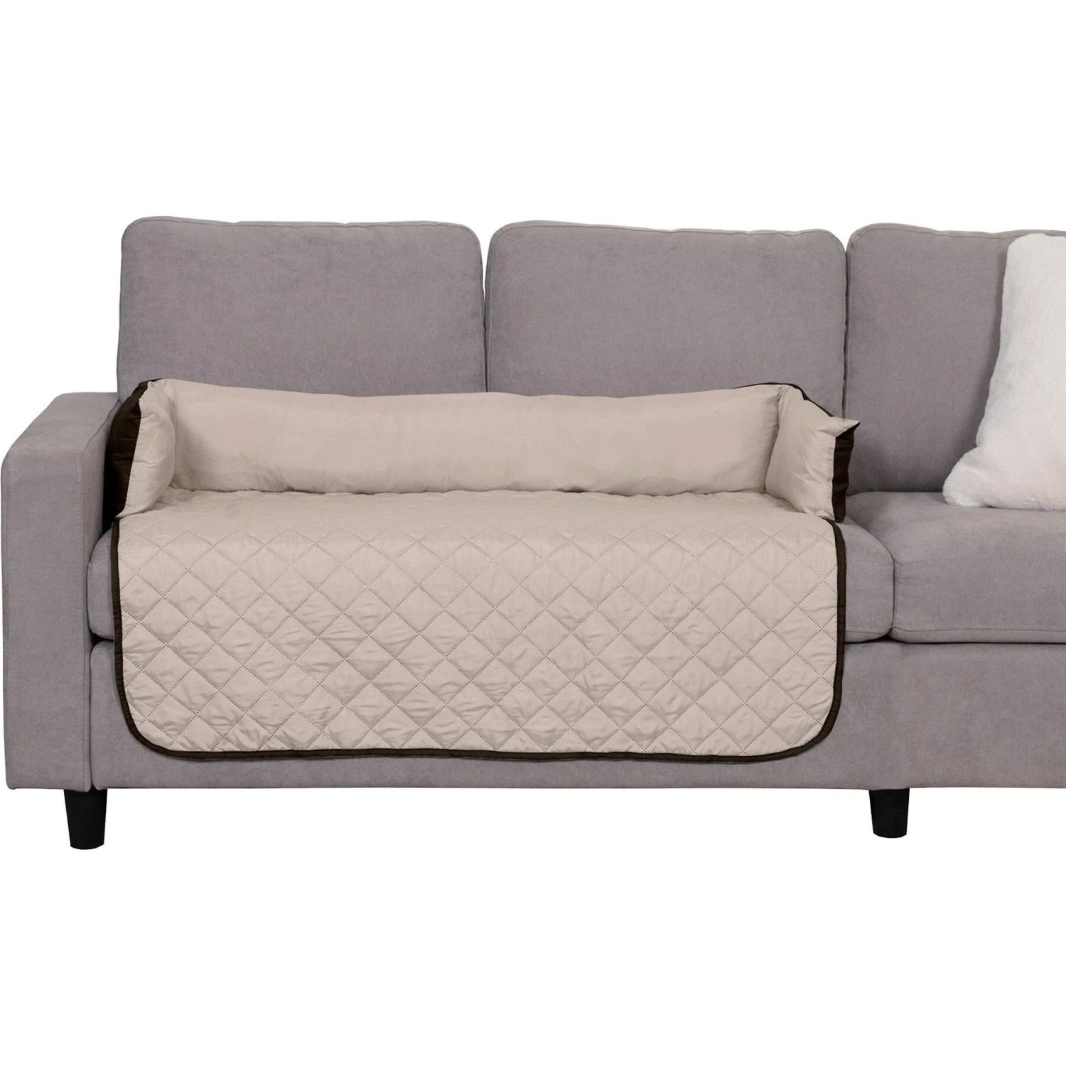 FurHaven Sofa Buddy Dog & Cat Bed Furniture Cover 6 FurHaven Sofa Buddy Dog & Cat Bed Furniture Cover - Image 4