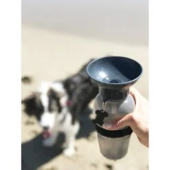 Highwave AutoDogMug Portable Dog Water Bottle & Bowl -Blue Buffalos Shop 132443 PT4. AC SS1800 V1500332916