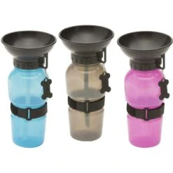 Highwave AutoDogMug Portable Dog Water Bottle & Bowl -Blue Buffalos Shop 132443 PT5. AC SS1800 V1500332989