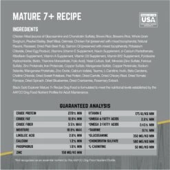 Black Gold Explorer Mature 7+ Formula Dry Dog Food, 40-lb Bag -Blue Buffalos Shop 133069 PT8. AC SS1800 V1652744496