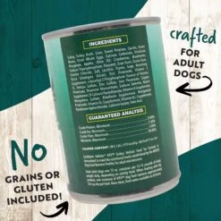 Earthborn Holistic K95 Turkey Recipe Grain-Free Canned Dog Food -Blue Buffalos Shop 135410 PT3. AC SS1800 V1633575127