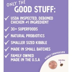 Health Extension Little Bites Chicken & Brown Rice Recipe Dry Dog Food 17 Health Extension Little Bites Chicken & Brown Rice Recipe Dry Dog Food -Blue Buffalos Shop 135733 PT7. AC SS1800 V1595690154