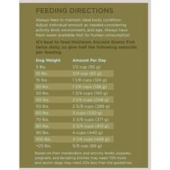 Dr. Tim's Heirloom Ancient Grains Fish Formula Dry Dog Food 11 Dr. Tim's Heirloom Ancient Grains Fish Formula Dry Dog Food -Blue Buffalos Shop 135843 PT8. AC SS1800 V1667949502