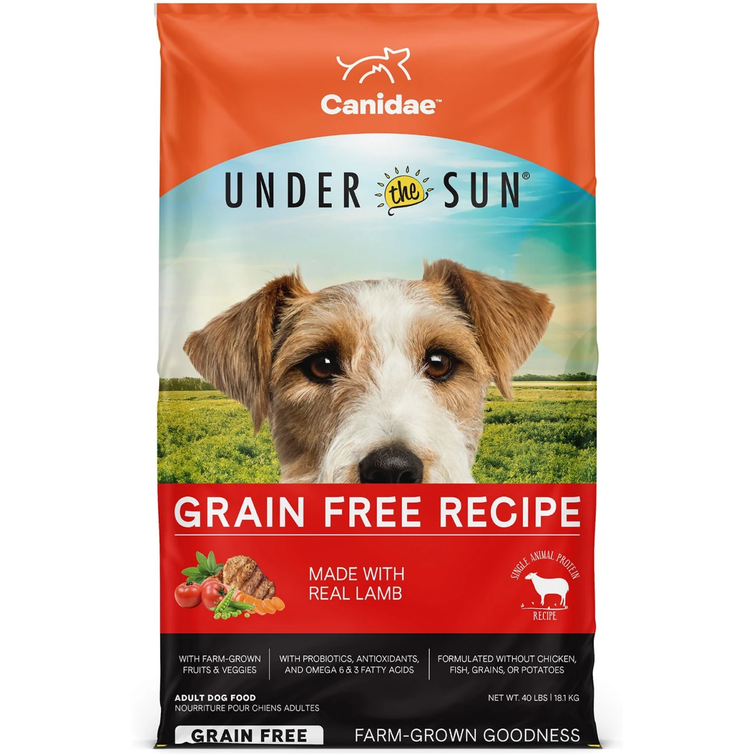 CANIDAE Under The Sun Grain-Free Lamb Recipe Adult Dry Dog Food 3 CANIDAE Under The Sun Grain-Free Lamb Recipe Adult Dry Dog Food