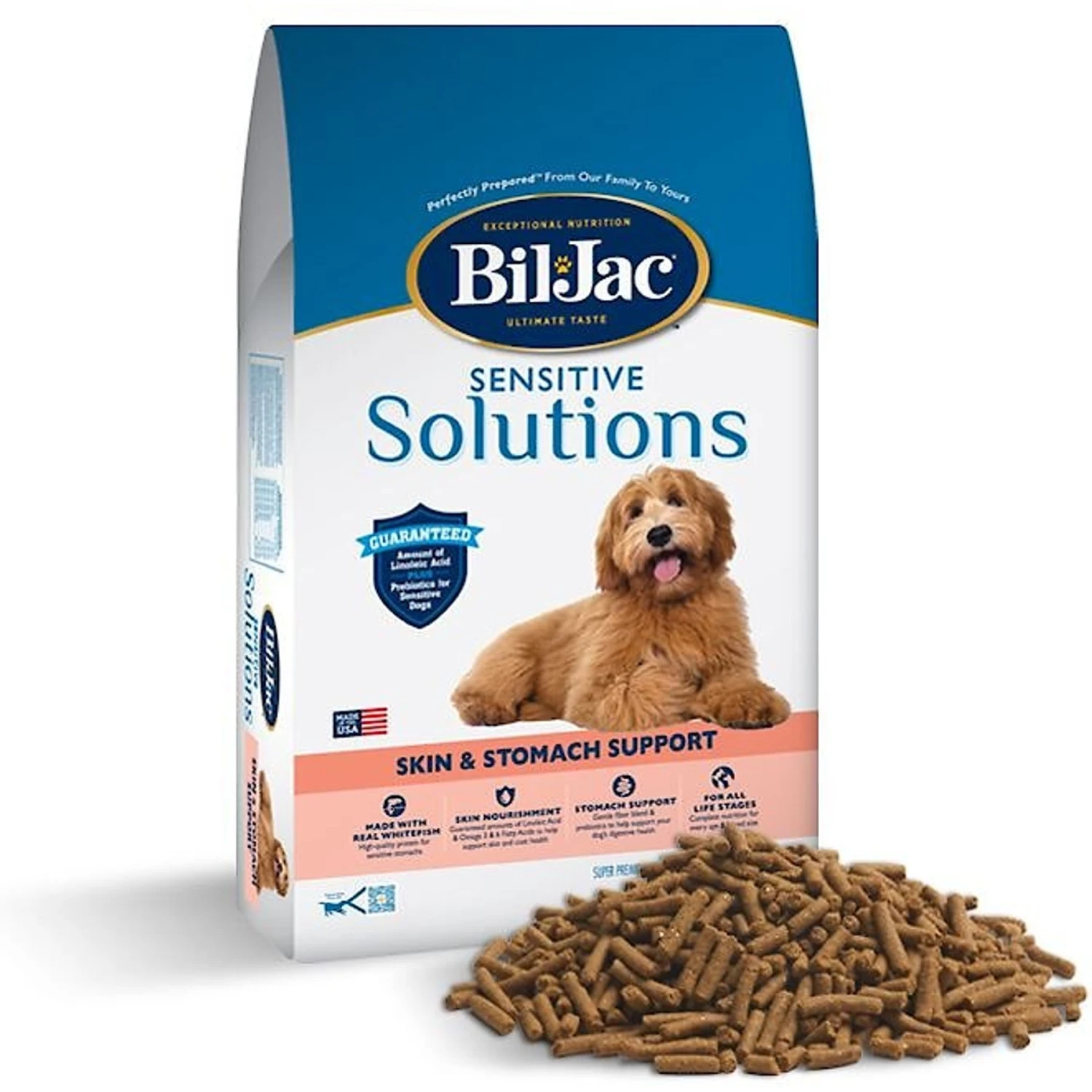 Bil-Jac Sensitive Solutions Chicken & Whitefish Recipe Dry Dog Food 5 Bil-Jac Sensitive Solutions Chicken & Whitefish Recipe Dry Dog Food - Image 3