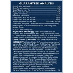 Bil-Jac Small Breed Puppy Chicken, Oatmeal & Yam Recipe Dry Dog Food 12 Bil-Jac Small Breed Puppy Chicken, Oatmeal & Yam Recipe Dry Dog Food -Blue Buffalos Shop 141949 PT4. AC SS1800 V1676477185