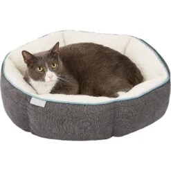 Frisco Sherpa Hexagon Bolster Cat & Dog Bed 13 Frisco Sherpa Hexagon Bolster Cat & Dog Bed -Blue Buffalos Shop 144813 PT5. AC SS1800 V1578443391