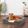 Frisco Plush Orthopedic Front Bolster Cat & Dog Bed W/Removable Cover 2 Frisco Plush Orthopedic Front Bolster Cat & Dog Bed W/Removable Cover -Blue Buffalos Shop 144862 MAIN. AC SS1800 V1650097927